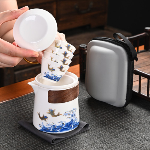 旅行茶具可攜式商務禮品l高檔伴手禮年會紀念品隨手