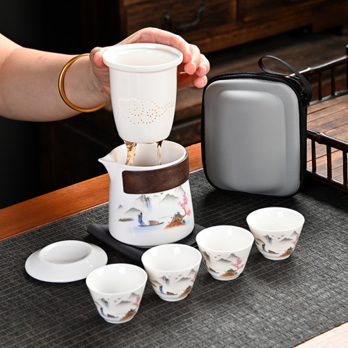 旅行茶具可攜式商務禮品l高檔伴手禮年會紀念品隨手