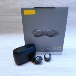 新款elite 85t無線藍牙耳機入耳式立體聲音樂運動商務黑灰金