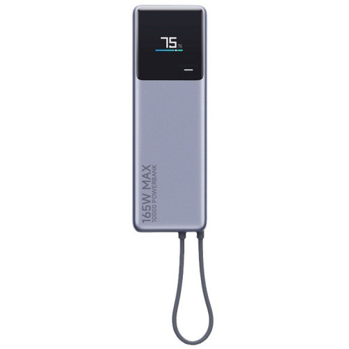 xiao米家自帶線充電寶10000  165W旗艦高功率雙口超快充單口120W