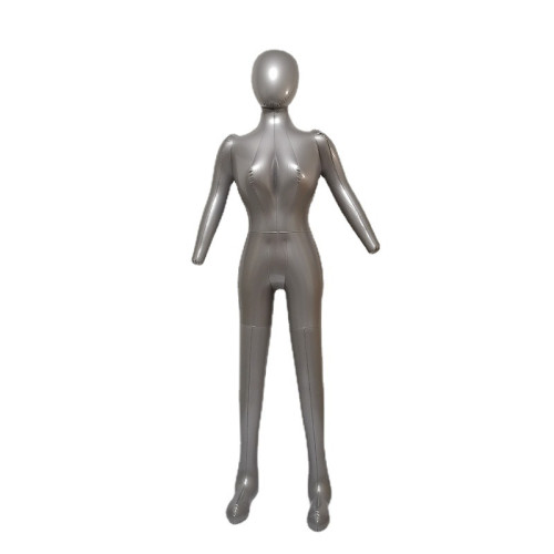 充氣模特女全身帶頭手人體櫥窗道具攝影拍照服裝店展示架
