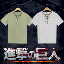 漫龍 進擊的巨人 鹿野修哉 艾倫·耶格爾長袖短袖打底t恤 COS夏季