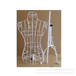 鐵藝模特全身模特 服裝展示架 鐵藝模特架人體模特 道具三腳