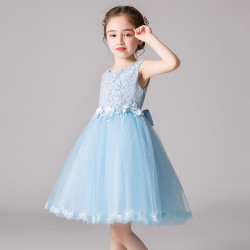 特價夏季兒童公主裙演出服中小童裝禮服幼兒園表演服裝女童裙背心