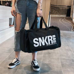 SNKR多功能球鞋收納旅行包運動健身包籃球包大容量行李袋