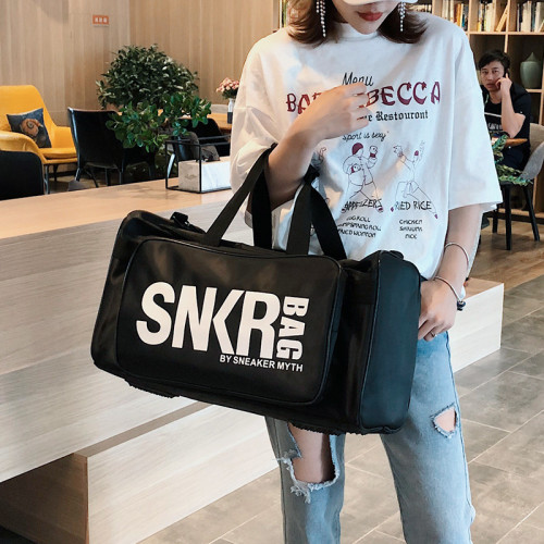 SNKR多功能球鞋收納旅行包運動健身包籃球包大容量行李袋