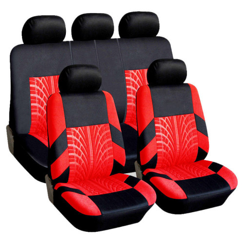 輪胎紋通用汽車座椅套轉供特殊工藝布藝坐墊歐美wish