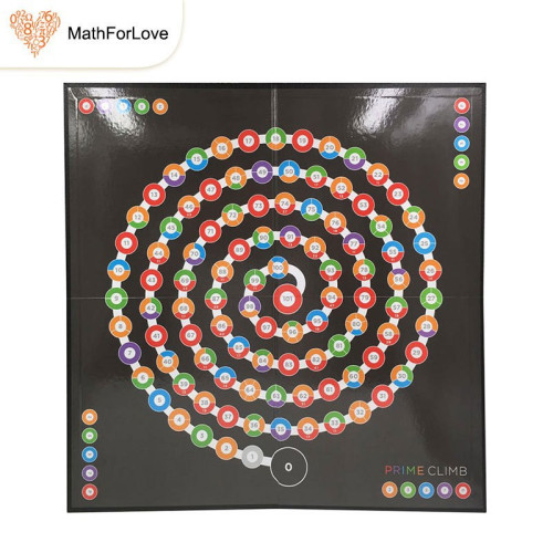 MathForLove數學跳棋 數學訓練圓點卡親子互動益智桌遊