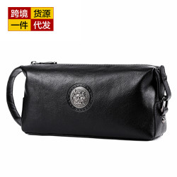 佧蒂袋鼠手包男士手拿包大容量時尚手拎包軟皮pu2001