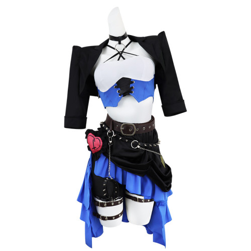 蛋仔派對魔警艾琳同款cos服cosplay服裝蛋仔派對逃出驚魂夜二次元