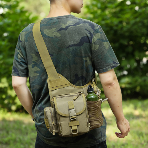 男軍迷胸包鞍袋包戶外運動大腿包戰術單肩斜後背包馬鞍包相機包輕量