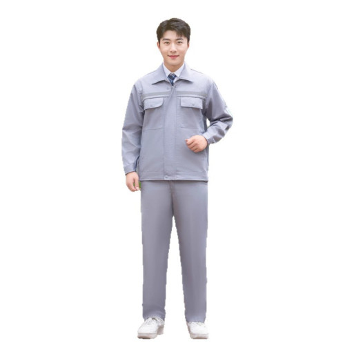 防靜電 單 雙反 春秋 反光條長袖工作服套裝勞保服加氣加油站