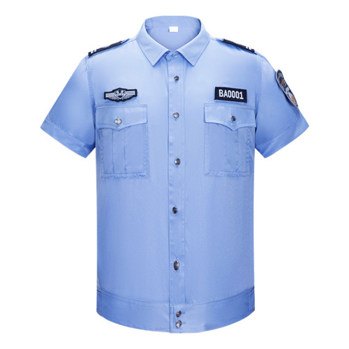 保安服短袖套裝2011式保安製服夏季長袖襯衫物業保安工作服全套