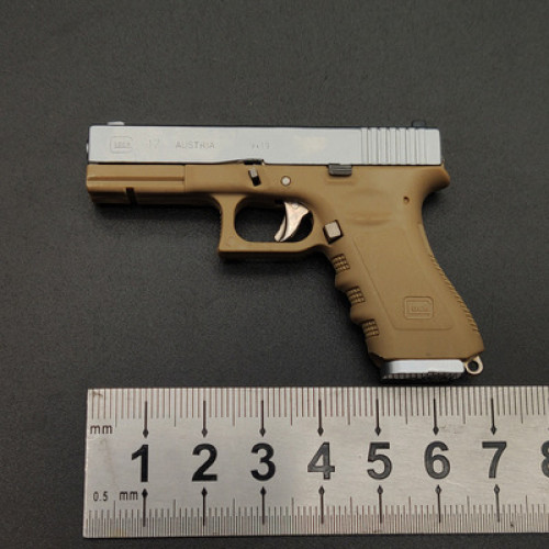 1:3格洛克 GLOCK 拋殼版鑰匙扣模型擺件絕地求生吃雞玩具