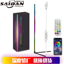 商超1.5米90燈落地氛圍燈LED牆角氛圍落地燈