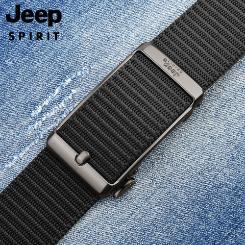 JEEP SPIRIT男士帆布腰帶OM18CD996BT0392