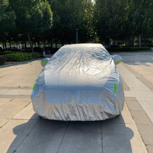 家隔熱全覆蓋全車罩防曬防塵防水汽車鋁膜馬賽克轎車車衣