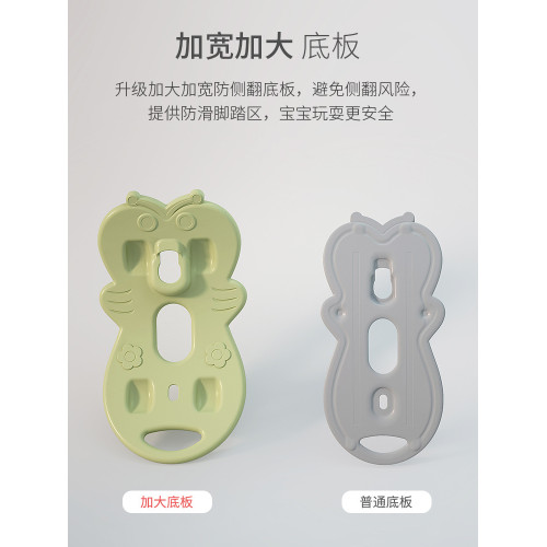 搖搖馬木馬兒童搖馬寶寶霤霤車二合一周嵗生日禮物玩具防摔小搖馬