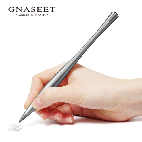 GNASEET永恒筆創意無墨金屬筆商務禮品筆旋轉減壓筆