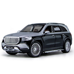1:24大奔GLS600仿真合金模型迴力帶聲光汽車精美擺件男孩禮物