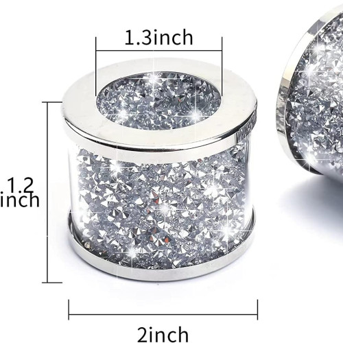 水晶玻璃餐巾環套碎鑽填充餐巾圈紙巾圈napkin ring