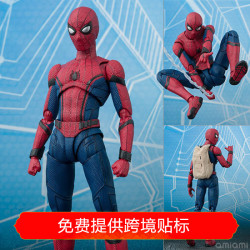 SHF 蜘蛛人 小蟲返校季 背書包 漫威蜘蛛人 可動手辦玩具模型盒裝
