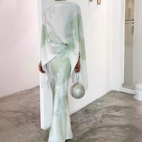LF9809303時尚印花寬松套裝