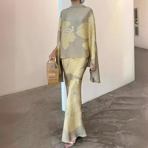 LF9809303時尚印花寬松套裝