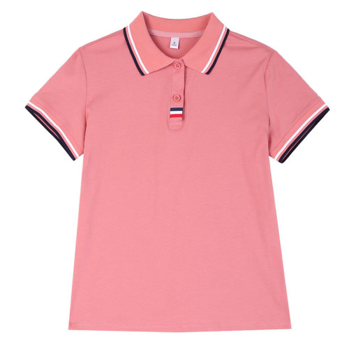 翻領夏裝短袖t恤女白色POLO衫夏季大碼女裝遮肚光板打底