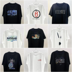 Maison Margiela 馬吉拉2024ssT恤 300克重純棉雙紗寬松大碼短袖