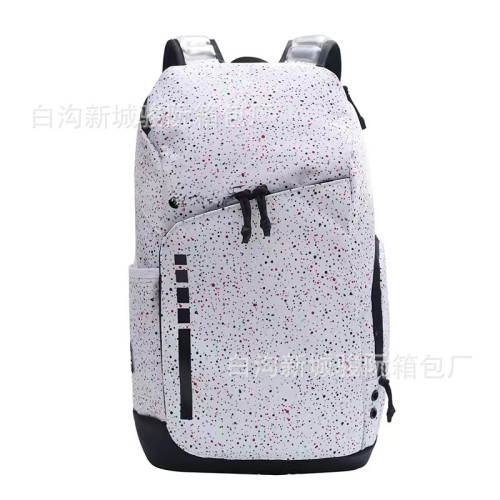 時尚簡約氣墊雙肩包大容量戶外運動籃球包開學季大學生書包旅行包
