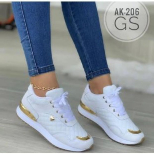 wish大碼運動單鞋女2023春季新款透氣拼色休閒跑步鞋sneaker