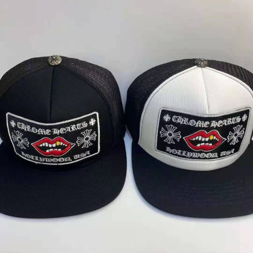 24SS CH帽子梵文刺綉鴨舌帽情侶款