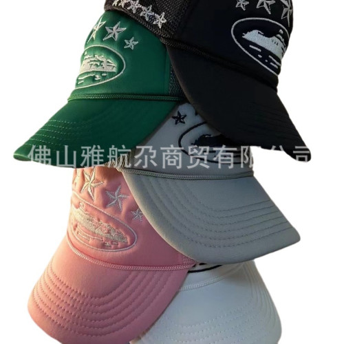 Corteiz 5 Starz Alcatraz Trucker美式貨車帽2023新款卡車司機帽