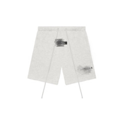SS22  --Essentials- 小標植絨印花5分短褲Sweatshort