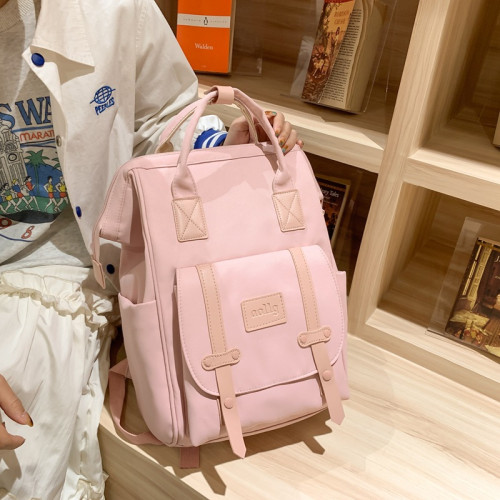 媽咪包包ins風手提感母嬰包包 媽媽包女書包 外出輕便旅行雙肩包