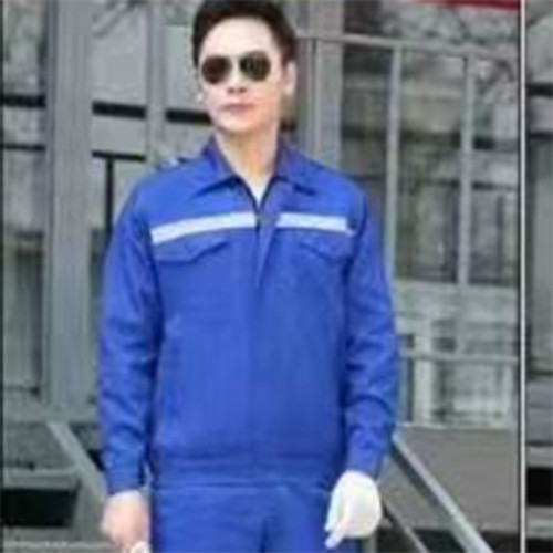 普通半工藝夏季長袖單反系列車間工作服套裝薄款勞保服工程服