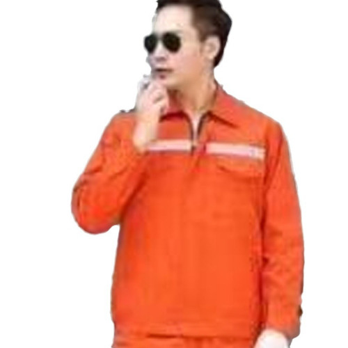 普通半工藝夏季長袖單反系列車間工作服套裝薄款勞保服工程服
