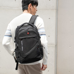 禮品後背包電腦雙肩包軍刀同款休閒商務多功能防水backpack