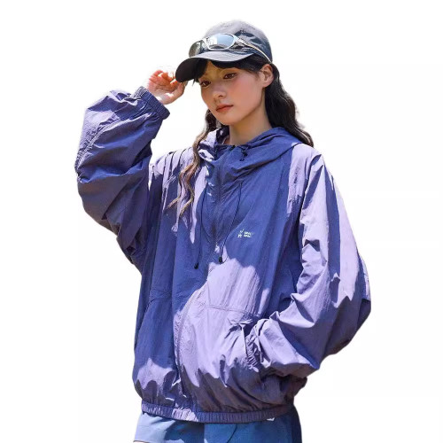 騎行露營UPF50+防曬衣女夏輕薄透氣防曬服潮