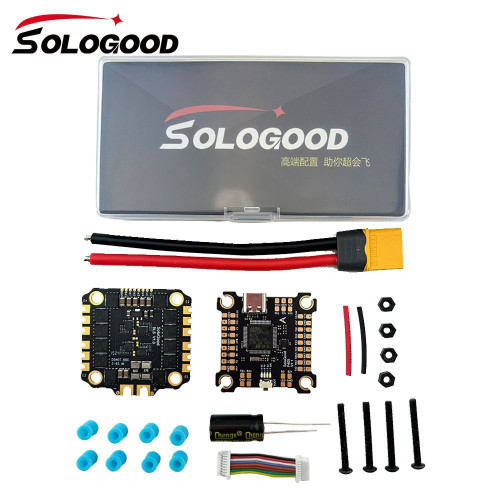 SOOD穿越機F405飛塔60A電調BLS四合一飛控FPV穿越無人機stack