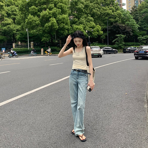 2025夏季新款 極簡夾趾沙灘度假時髦撞色百搭人字拖鞋女外穿夏