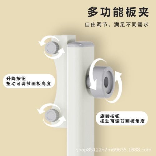 黑板白板支架式移動雙面寫字兒童磁性家用教學白板ll綠板支架
