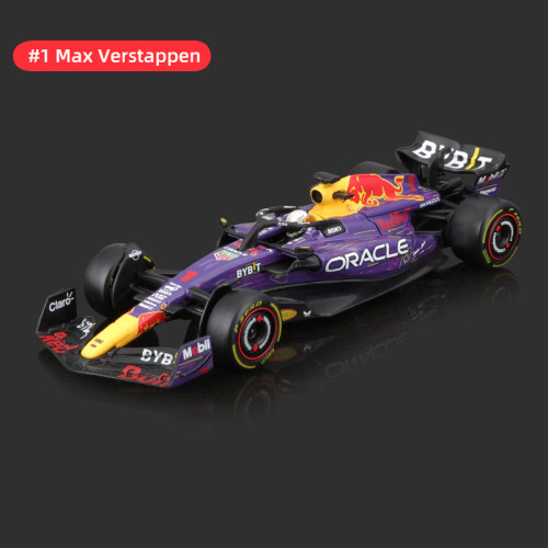 Burago比美高紅牛RB19F1車模方程式賽車模型仿真合金拉斯維加斯20
