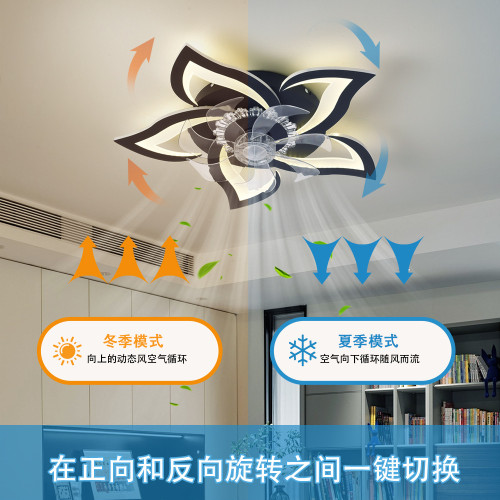 新款花瓣吸頂風扇燈風扇燈吊扇燈客廳餐廳臥室書房燈具燈具
