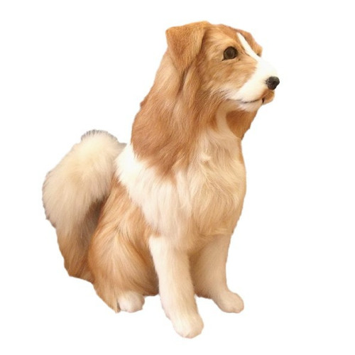 超火仿真狗牧羊犬雪納瑞狼狗動物模型展廳裝飾品家居軟裝狗擺件