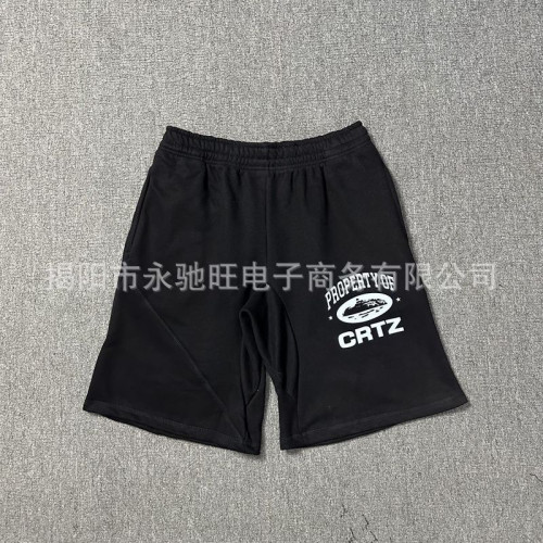 時尚潮牌新款Corteiz惡魔島牛仔褲星星刺綉牛仔褲男時尚潮流