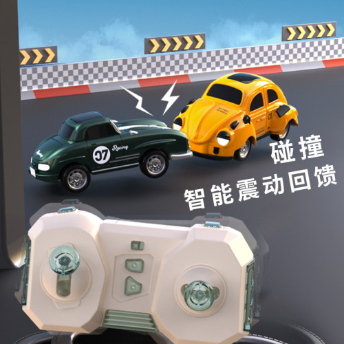 迷你RC遙控車四驅攀爬車玩具碰撞震動男孩越野跑車攝影機