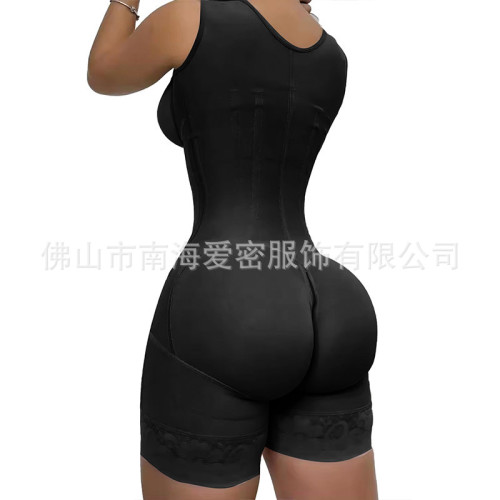 Faja Colombianas 塑身15條鋼骨腰帶腰部訓練緊身胸衣塑形性感