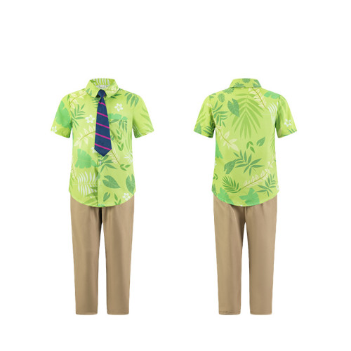 尼克狐衣服cos服兒童男孩夏天演出服裝成人狐狸尼克春秋長袖襯衣